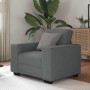 Sillón Sofá Tela Gris Oscuro 60 cm de , Sofás - Ref: Foro24-4105147, Precio: 159,07 €, Descuento: %