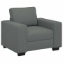 Sillón Sofá Tela Gris Oscuro 60 cm de , Sofás - Ref: Foro24-4105147, Precio: 159,07 €, Descuento: %