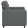 Sillón Sofá Tela Gris Oscuro 60 cm de , Sofás - Ref: Foro24-4105147, Precio: 159,07 €, Descuento: %