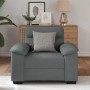 Sillón Sofá Tela Gris Oscuro 60 cm de , Sofás - Ref: Foro24-4105288, Precio: 168,53 €, Descuento: %