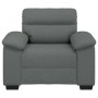 Sillón Sofá Tela Gris Oscuro 60 cm de , Sofás - Ref: Foro24-4105288, Precio: 168,53 €, Descuento: %