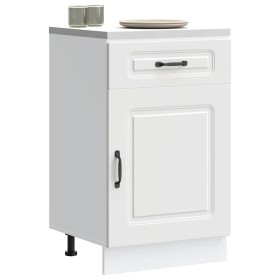 Mueble bajo de cocina Kalmar madera de ingeniería blanca de , Armarios de cocina - Ref: Foro24-853477, Precio: 93,61 €, Descu...