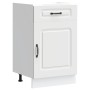 Mueble bajo de cocina Kalmar madera de ingeniería blanca de , Armarios de cocina - Ref: Foro24-853477, Precio: 93,61 €, Descu...
