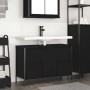 Mueble de lavabo con cajones roble negro 90x34,5x60 cm de , Tocadores de baño - Ref: Foro24-861887, Precio: 103,82 €, Descuen...