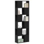 Librería/Biblioteca biombo roble negro 60x24x186 cm de , Librerías y estanterías - Ref: Foro24-862078, Precio: 92,17 €, Descu...