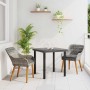 Conjunto de Comedor de Jardín 3 pcs Gris ratán sintético en Mesas de jardín | Comprar online en Foru.es