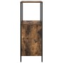 Mueble de baño con estantes roble ahumado 36x35x95 cm de , Tocadores de baño - Ref: Foro24-861914, Precio: 51,20 €, Descuento: %