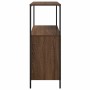 Mueble de baño con estantes roble marrón 76,5x35x95 cm de , Tocadores de baño - Ref: Foro24-861921, Precio: 79,22 €, Descuent...