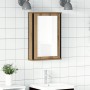 Mueble de baño con espejo de roble artesanal 42x12x60 cm de , Tocadores de baño - Ref: Foro24-862230, Precio: 46,36 €, Descue...