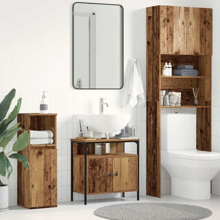 Mueble de baño para lavabo de madera antigua 60x30x60 cm de , Tocadores de baño - Ref: Foro24-862232, Precio: 56,39 €, Descue...