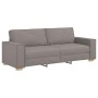 Juego de sofás con cojines 2 piezas tela gris taupe de , Sofás - Ref: Foro24-3324697, Precio: 473,65 €, Descuento: %