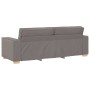 Juego de sofás con cojines 2 piezas tela gris taupe de , Sofás - Ref: Foro24-3324697, Precio: 473,65 €, Descuento: %