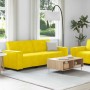 Juego de sofás con cojines 2 piezas terciopelo amarillo de , Sofás - Ref: Foro24-3324706, Precio: 464,86 €, Descuento: %