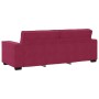 Juego de sofás con cojines 2 piezas terciopelo rojo tinto de , Sofás - Ref: Foro24-3324704, Precio: 464,86 €, Descuento: %