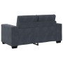 Sofá Loveseat gris oscuro 120 cm terciopelo de , Sofás - Ref: Foro24-4105111, Precio: 217,80 €, Descuento: %