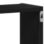 Estante cubos pared madera ingeniería roble negro 68x15x68 cm de , Estantes y estanterías - Ref: Foro24-862410, Precio: 33,69...
