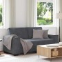 Sofá de 2 plazas de terciopelo gris oscuro 140 cm de , Sofás - Ref: Foro24-4105021, Precio: 206,49 €, Descuento: %