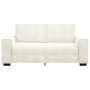 Sofá de 2 plazas terciopelo color crema 140 cm de , Sofás - Ref: Foro24-4105028, Precio: 241,59 €, Descuento: %