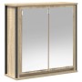 Set de muebles de baño 2 pzas madera contrachapada roble Sonoma de , Muebles de baño - Ref: Foro24-3328365, Precio: 123,47 €,...