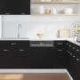 Panel para lavavajillas madera roble negro 60x1,5x67 cm de , Armarios de cocina - Ref: Foro24-863151, Precio: 30,54 €, Descue...