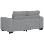 Juego de sofás con cojines 2 piezas tela gris claro de , Sofás - Ref: Foro24-3324731, Precio: 466,78 €, Descuento: %
