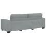 Juego de sofás con cojines 2 piezas tela gris claro de , Sofás - Ref: Foro24-3324731, Precio: 466,78 €, Descuento: %