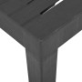 Mesa de jardín de plástico gris 79x65x72 cm de vidaXL, Mesas de jardín - Ref: Foro24-315843, Precio: 68,28 €, Descuento: %