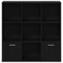 Librería de roble negro 98x29x97,5 cm Madera de ingeniería de , Librerías y estanterías - Ref: Foro24-862471, Precio: 112,66 ...