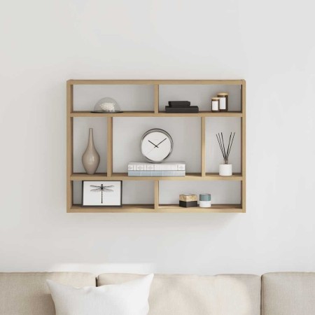 Estante de pared Artisan Roble 75x16x55 cm Madera de ingeniería de , Estantes y estanterías - Ref: Foro24-862046, Precio: 40,...
