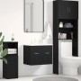 Mueble de baño para lavabo de roble negro 60x38,5x46 cm de , Muebles de baño - Ref: Foro24-862025, Precio: 49,20 €, Descuento: %