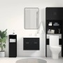 Mueble de baño para lavabo de roble negro 60x38,5x46 cm de , Muebles de baño - Ref: Foro24-862025, Precio: 49,20 €, Descuento: %