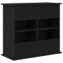 Soporte para acuario de madera de roble negro 81x36x73 cm de , Soportes para acuarios - Ref: Foro24-862155, Precio: 92,64 €, ...