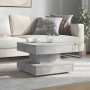 Mesa de centro giratoria 360 grados gris hormigón 50x50x34,5 cm de , Mesas de centro - Ref: Foro24-858473, Precio: 57,67 €, D...