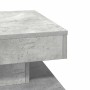 Mesa de centro giratoria 360 grados gris hormigón 50x50x34,5 cm de , Mesas de centro - Ref: Foro24-858473, Precio: 57,67 €, D...