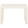 Set de muebles de jardín 3 piezas con cojines plástico blanco de vidaXL, Conjuntos de jardín - Ref: Foro24-315854, Precio: 14...
