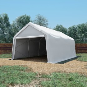 Carpa de almacenamiento PVC blanco 550 g/m² 4x6 m de , Almacenamiento industrial - Ref: Foro24-3056654, Precio: 893,04 €, Des...