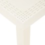Set de muebles de jardín 3 piezas con cojines plástico blanco de vidaXL, Conjuntos de jardín - Ref: Foro24-315854, Precio: 14...