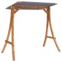 Columpio con cojín y toldo madera maciza de abeto de , Balancines de jardín - Ref: Foro24-3200624, Precio: 365,49 €, Descuent...