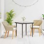 Conjunto de Comedor de Jardín 3 pcs Beige ratán sintético en Mesas de jardín | Comprar online en Foru.es