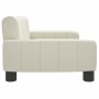 Sofá para niños de cuero sintético crema 70x45x30 cm de , Mobiliario para bebés y niños pequeños - Ref: Foro24-3196275, Preci...