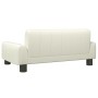Sofá para niños de cuero sintético crema 70x45x30 cm de , Mobiliario para bebés y niños pequeños - Ref: Foro24-3196275, Preci...