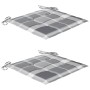 Sillas de comedor jardín con cojines 2 uds madera maciza acacia de , Sillas de jardín - Ref: Foro24-3060822, Precio: 251,29 €...