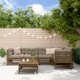 Juego muebles de jardín 6 piezas madera maciza pino marrón miel de , Conjuntos de jardín - Ref: Foro24-3186476, Precio: 413,3...