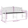 Juego de comedor para jardín 3 pzas madera maciza de teca de , Conjuntos de jardín - Ref: Foro24-3157946, Precio: 963,24 €, D...