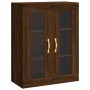 Armarios de pared 2 uds madera de ingeniería marrón roble de , Aparadores - Ref: Foro24-3197928, Precio: 154,42 €, Descuento: %