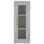 Aparador alto madera contrachapada gris Sonoma 34,5x34x180 cm de , Aparadores - Ref: Foro24-3199359, Precio: 91,67 €, Descuen...