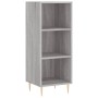 Aparador alto madera contrachapada gris Sonoma 34,5x34x180 cm de , Aparadores - Ref: Foro24-3199359, Precio: 91,67 €, Descuen...