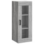 Aparador alto madera contrachapada gris Sonoma 34,5x34x180 cm de , Aparadores - Ref: Foro24-3199367, Precio: 97,53 €, Descuen...