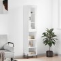 Aparador alto madera contrachapada blanco brillo 34,5x34x180 cm de , Aparadores - Ref: Foro24-3199371, Precio: 105,00 €, Desc...