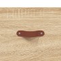 Aparador alto madera contrachapada color roble 69,5x34x180 cm de , Aparadores - Ref: Foro24-3198444, Precio: 168,17 €, Descue...